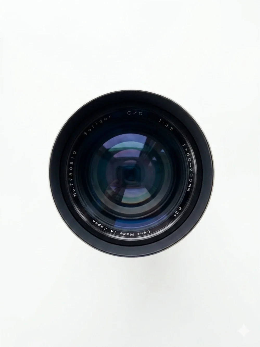 Soligor 80-200mm Canon FD Zoom Lens w Case Made in Japan For Parts ++READ++
